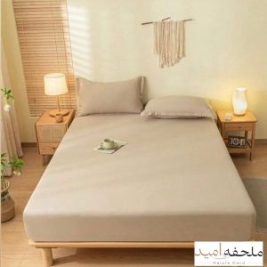 روتختی کشدار تشک180تک رنگ کرم