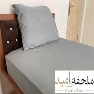 روتختی کشدار تشک 90 تک رنگ ( طوسی)
